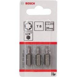 BOSCH BİTS T8x25 3 LÜ