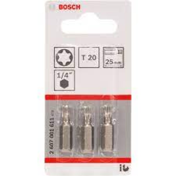 BOSCH BİTS T20x25 3 LÜ