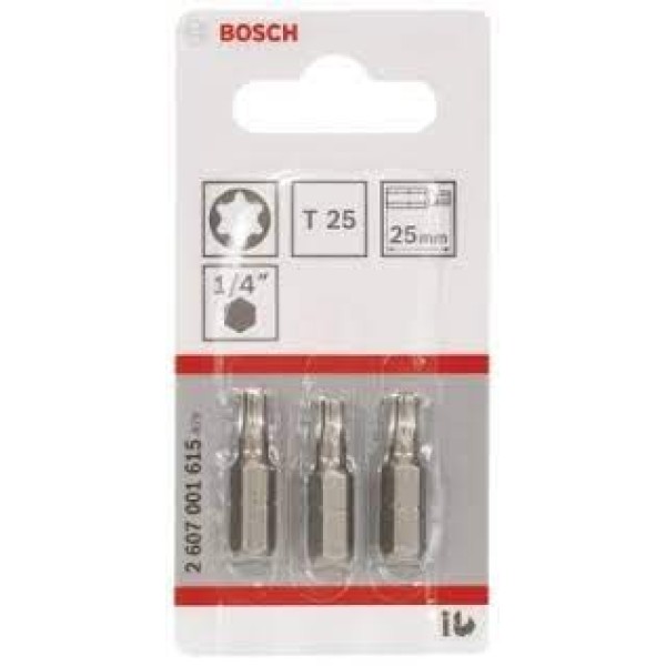 BOSCH BİTS T25x25 3 LÜ