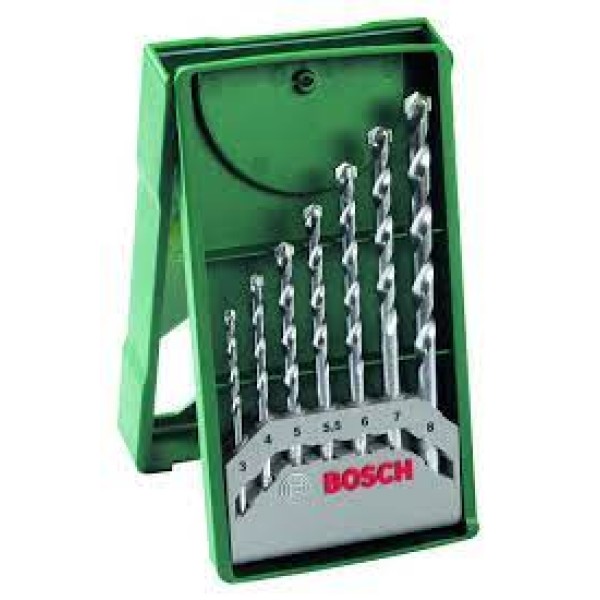 BOSCH X-LIİNE 7 PARÇA TAŞ/DUVAR MATKAP UCU SETİ