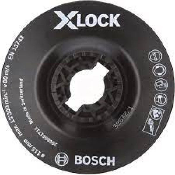 BOSCH X-LOCK 115 MM FİBER DİSK SOFT TABAN