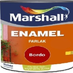 MARSHALL ENAMEL PARLAK 2.5 LT BORDO 