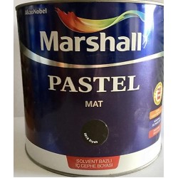 MARSHALL PASTEL MAT  0,75LT 7701 SİYAH