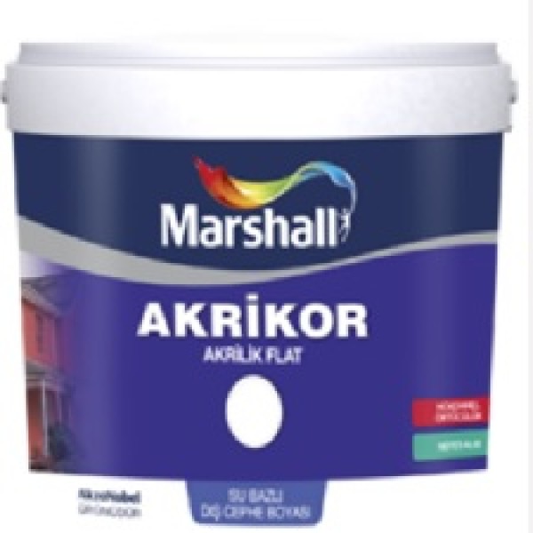 MARSHALL AKRİKOR TRADE SİLİKONLU FLAT BW 15 LT