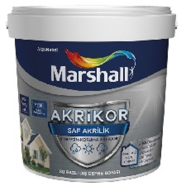 MARSHALL AKRİKOR SİL+AKRİLİK BW BAZ 2,5 LT 