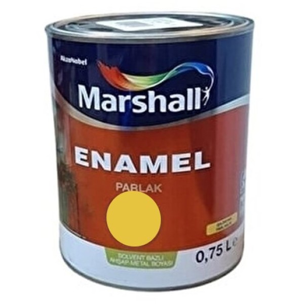 MARSHALL ENAMEL PARLAK 0.75 LT ALTIN SARISI