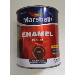 MARSHALL ENAMEL PARLAK 0.75 LT AÇIK KAHVE