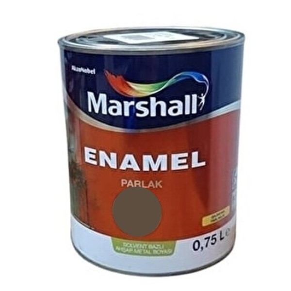 MARSHALL ENAMEL PARLAK 0.75 LT KOYU KAHVE