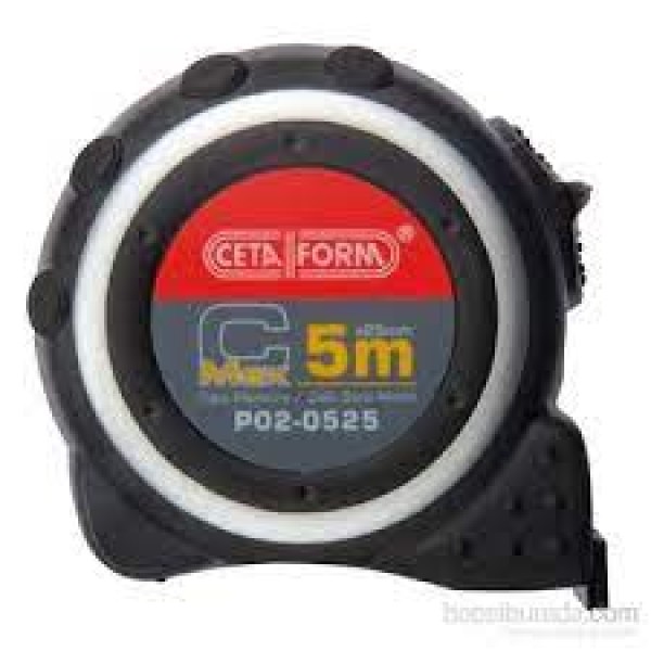 CETA FORM C-MAX ŞERİT METRE 5Mx25MM Ü.K.